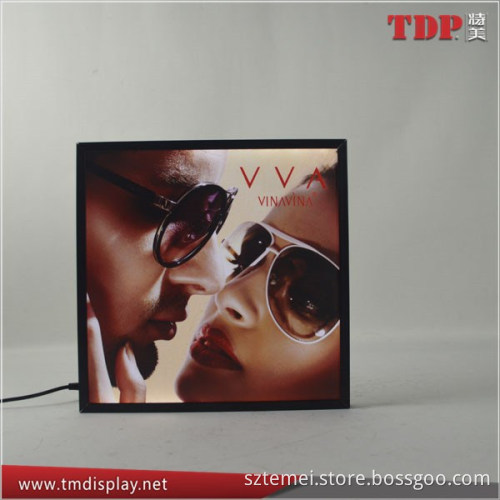 Wholesales Environmental Friendly Slim Advertising LED Signs, Indoor Business Signs with Logo Wall Mounted